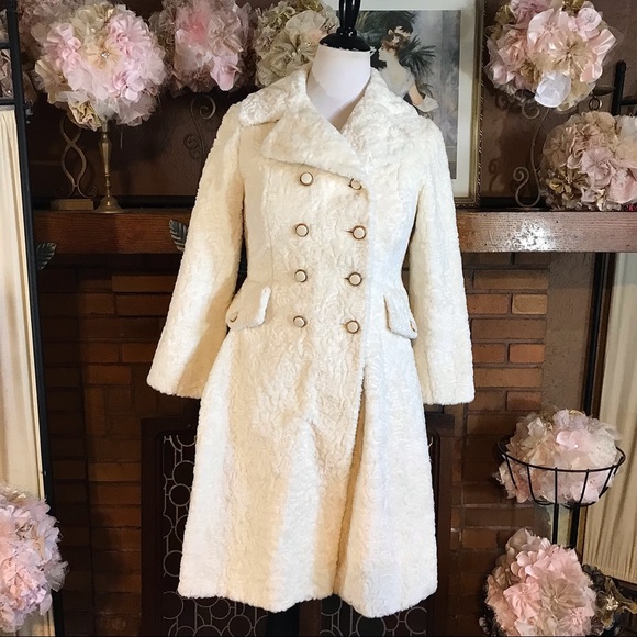Circa 96s Cream Faux Persian Lamb Fur 